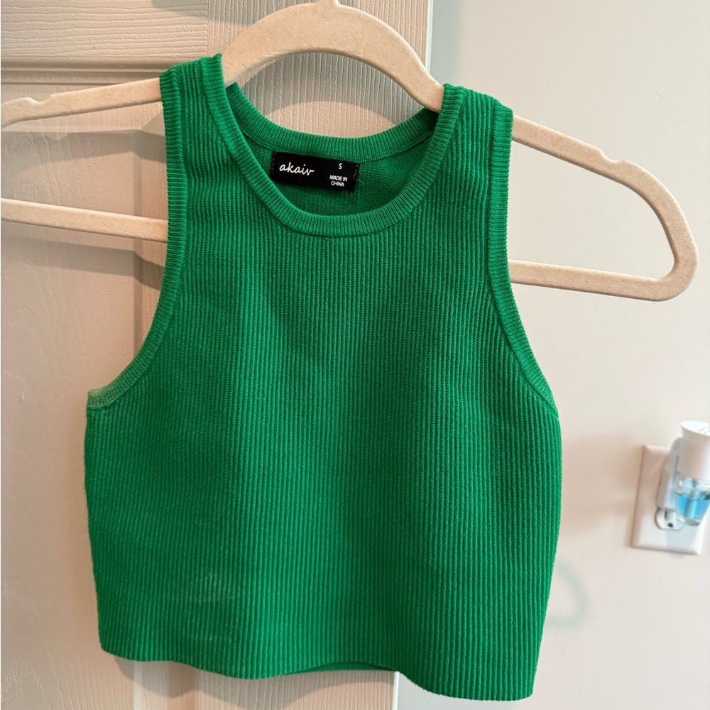 Boutique Ribbed Crop Top